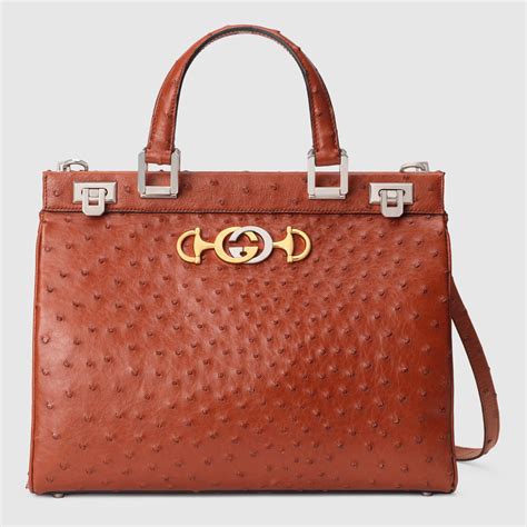 gucci zumi bag small|Gucci zumi ostrich bag.